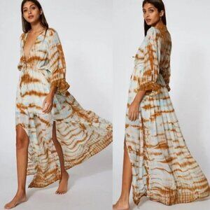 Young Fabulous & Broke | Robin Cayman Meadow Printed Dress | Size Small